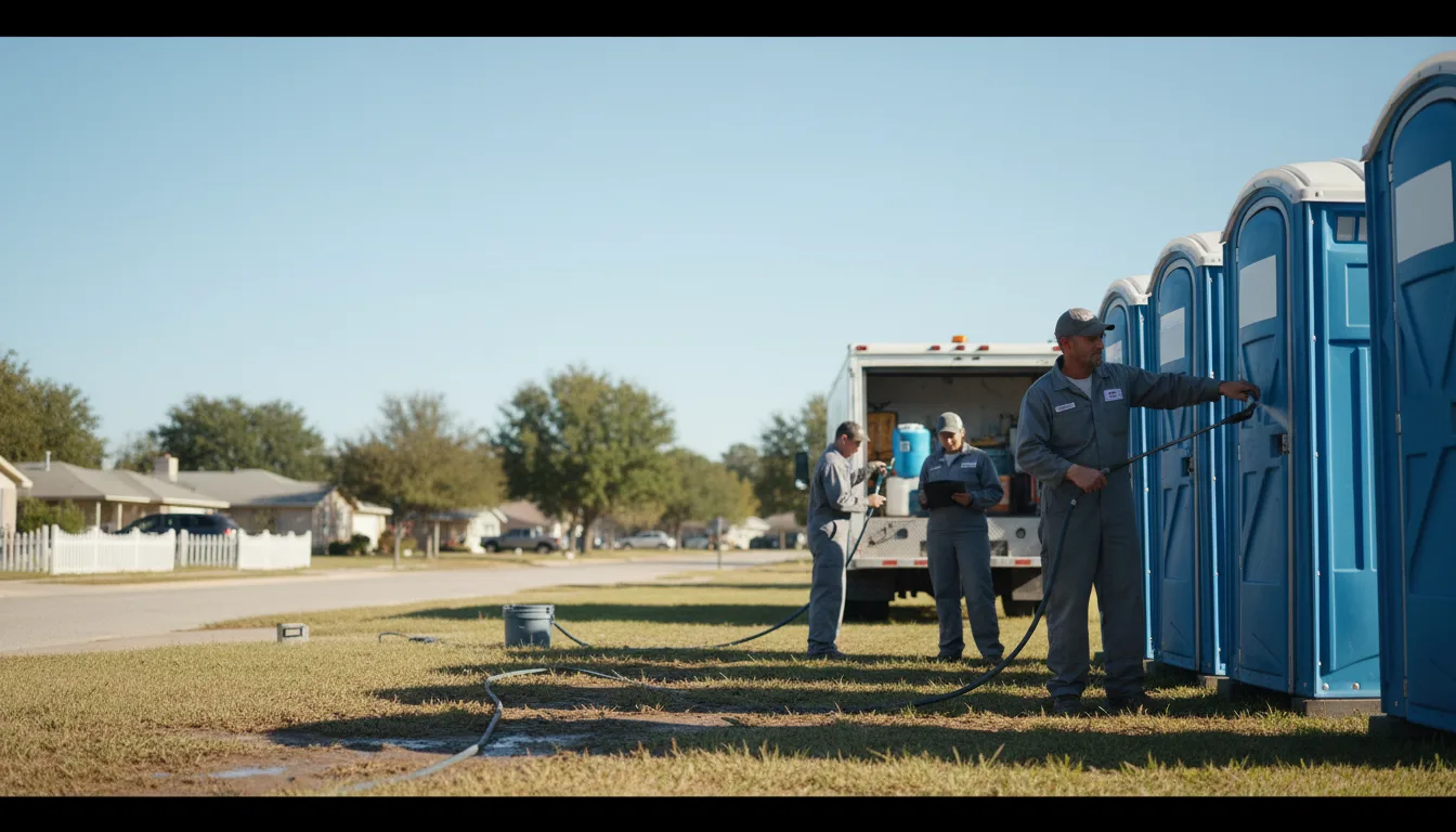 Long-Term Portable Toilet Rental in Union Point, GA near me
